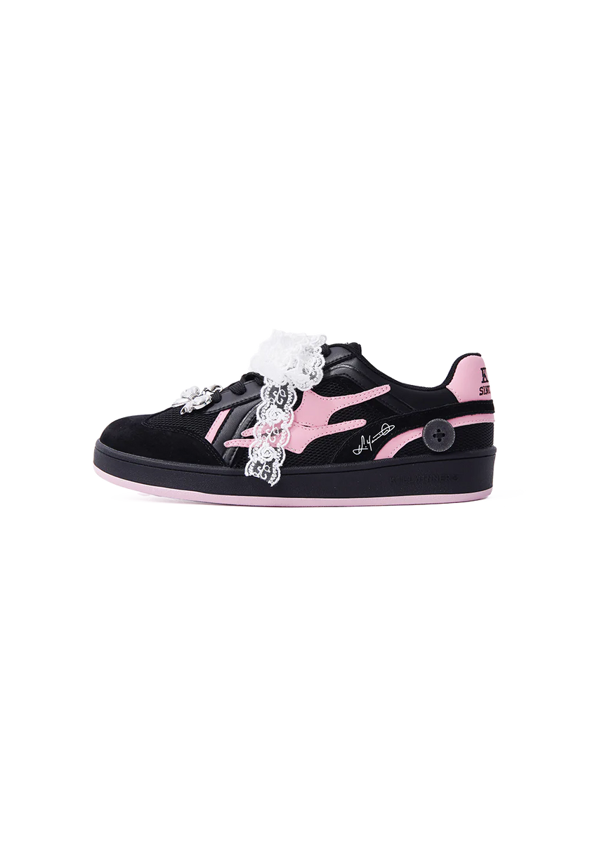 国内で当店のみ KillWinner - Pink Unisex スニーカー ブラック 国内で当店のみ KillWinner - Pink Unisex スニーカー ブラック