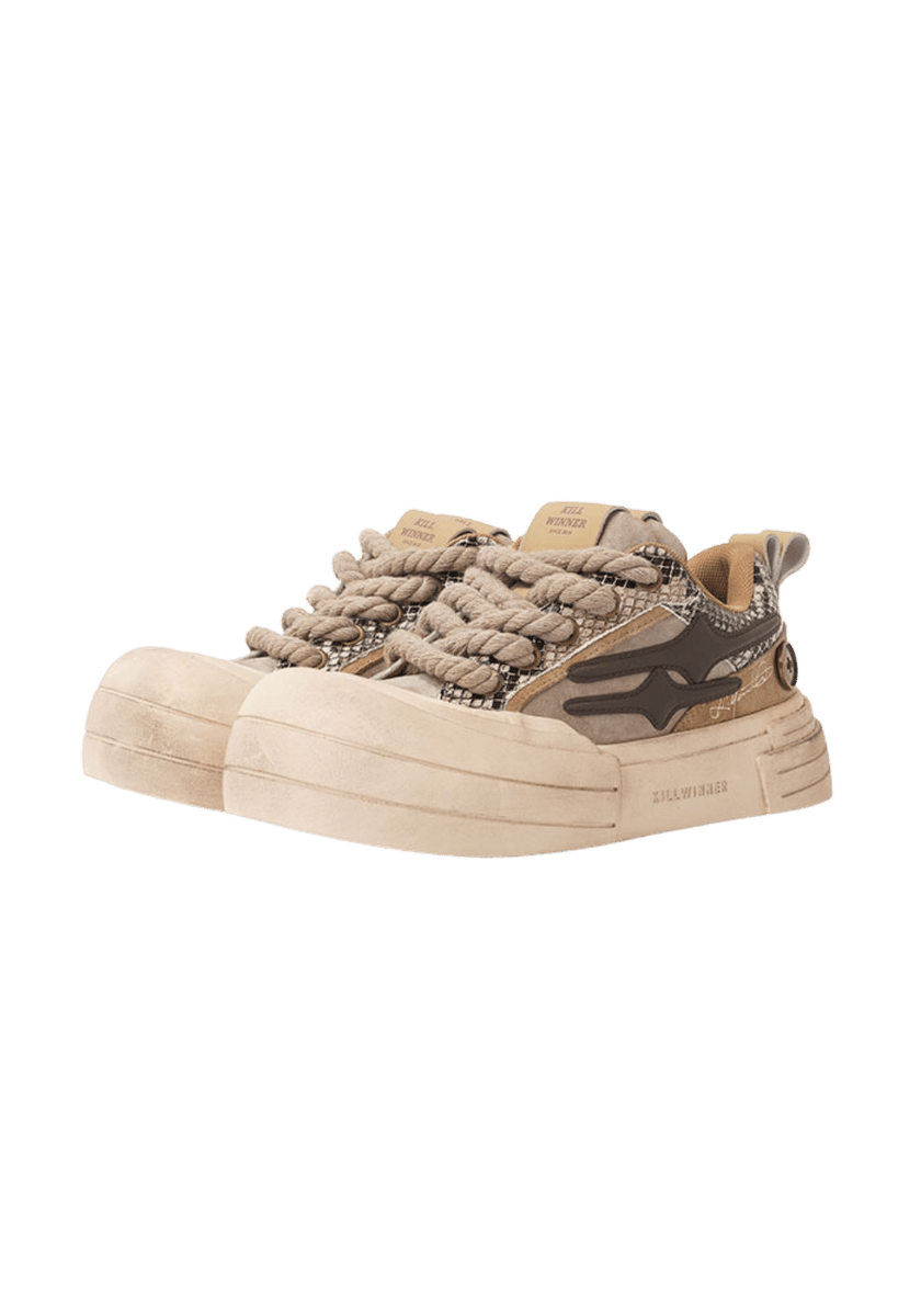 KILLWINNER Smile Life スニーカー ブラウン US9 KILLWINNER-Smile Life Sneaker-Brown