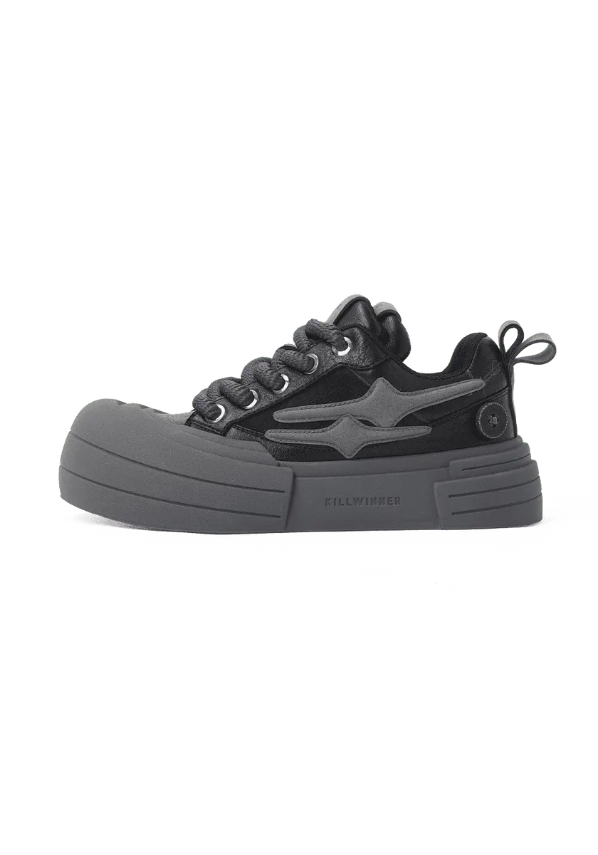 Smile Life Sneaker - Black Samurai – KILLWINNER Smile Life Sneaker - Black Samurai – KILLWINNER