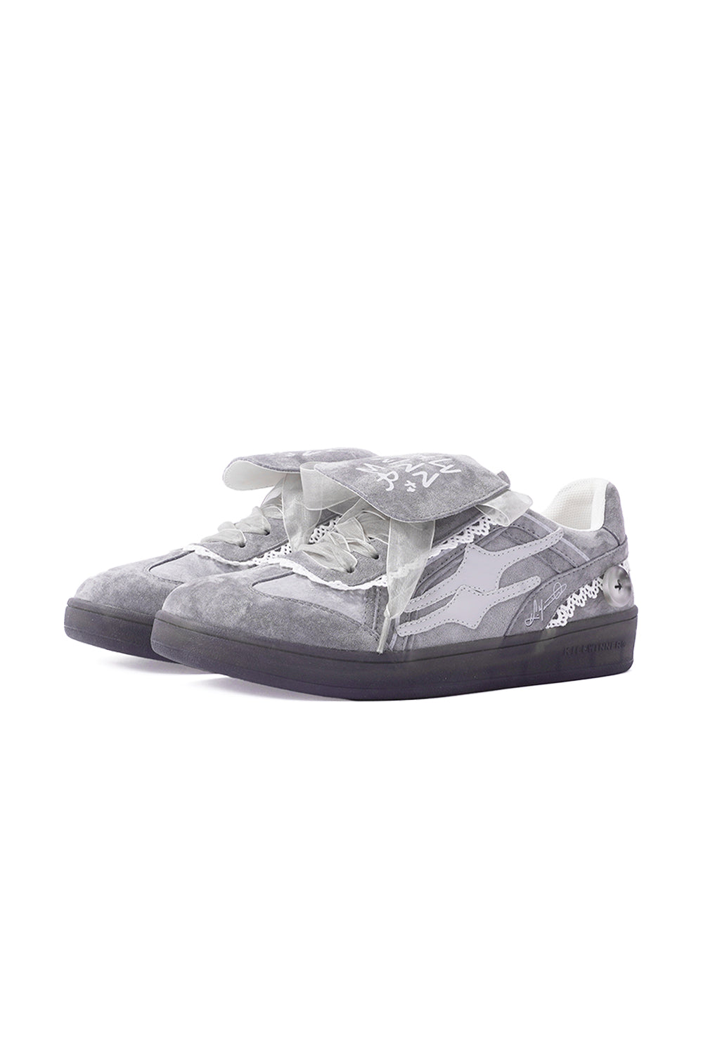 関税送料込 KILLWINNER クラシックトレーニングシューズ Retro Training Sneaker-Lace Grey – KILLWINNER
