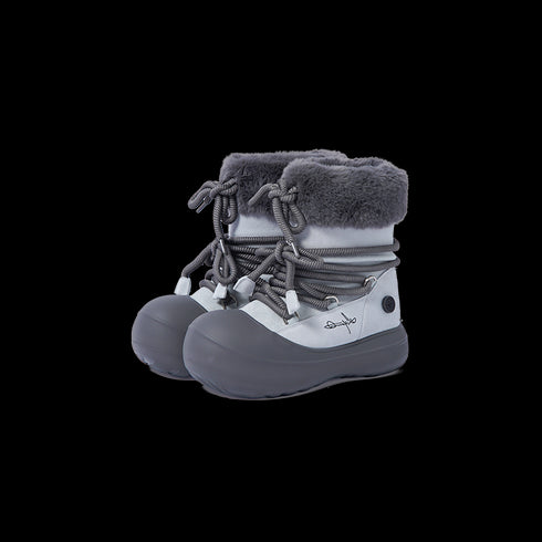 Short Fur Long Tube Snow Boots