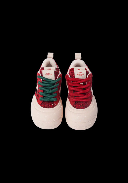 Smile Life Sneaker - Red