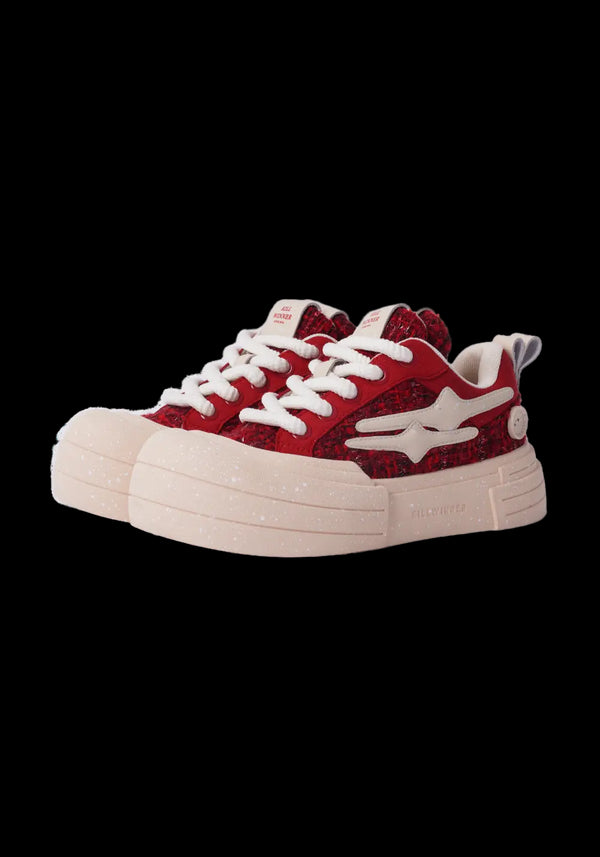Smile Life Sneaker - Red